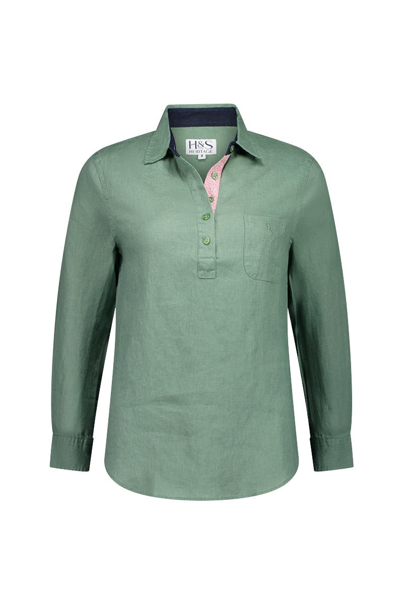 Emma Linen Shirt - H&S Heritage