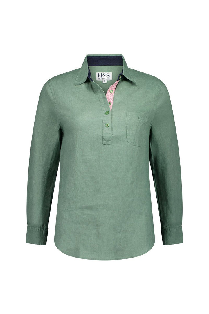 Emma Linen Shirt - H&S Heritage