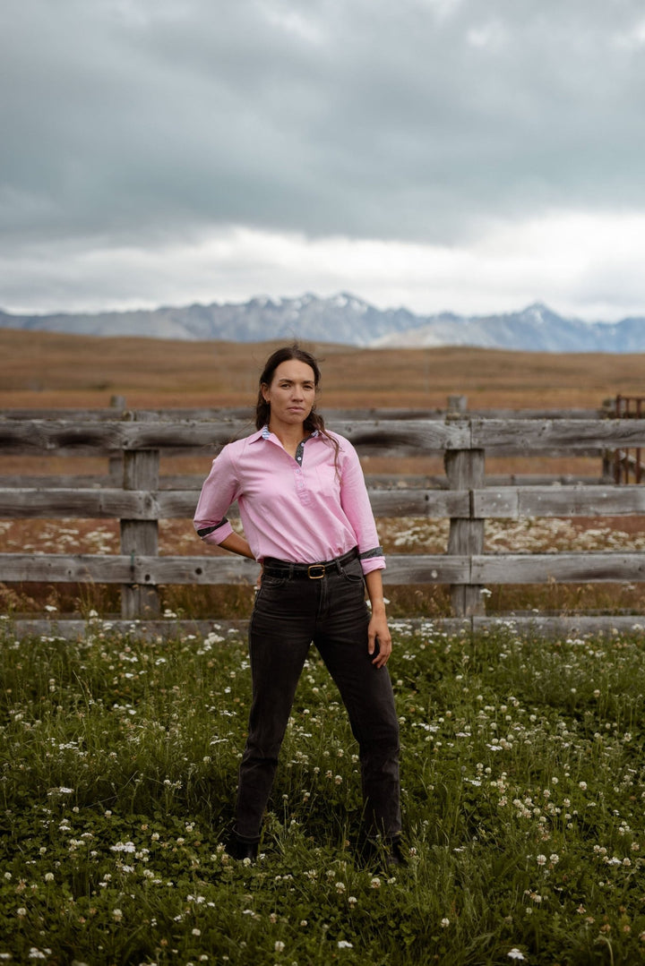 Evie Linen Cotton Blend Shirt - H&S Heritage