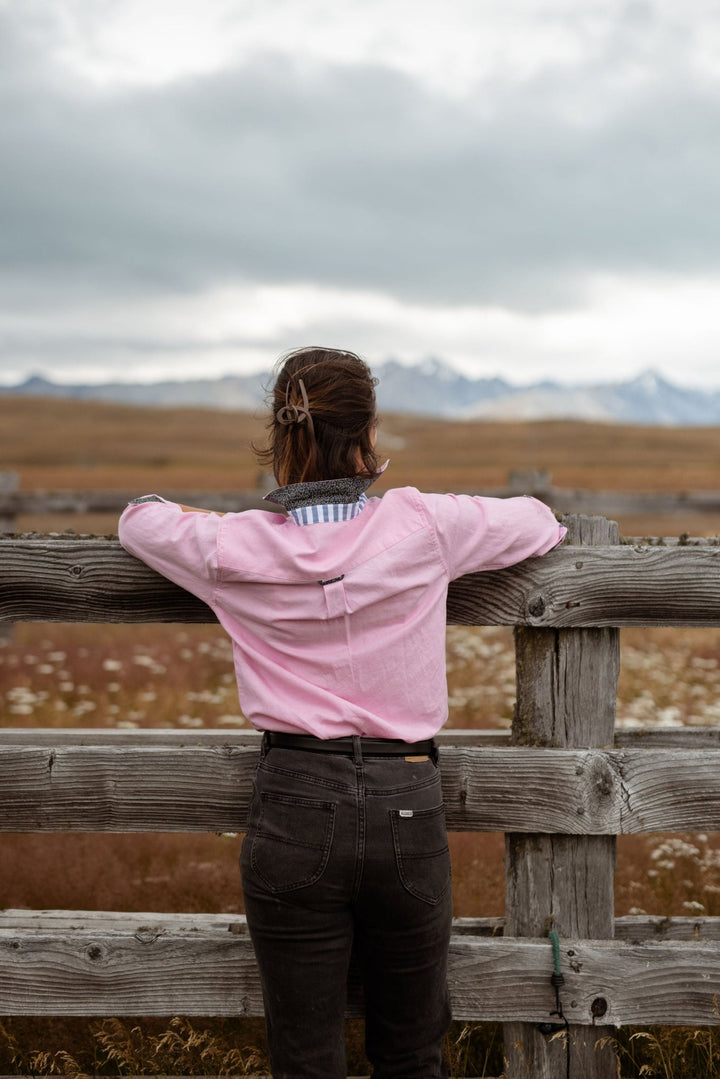 Evie Linen Cotton Blend Shirt - H&S Heritage