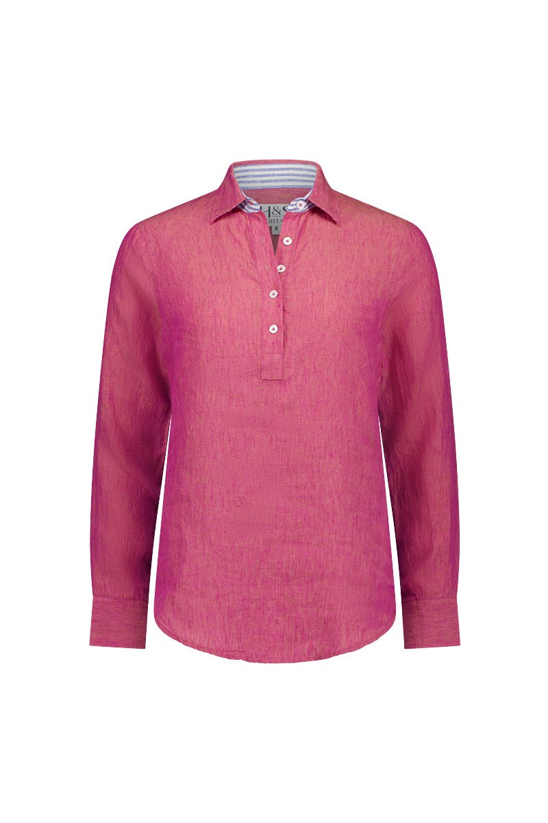 Fleur Linen Shirt - H&S Heritage