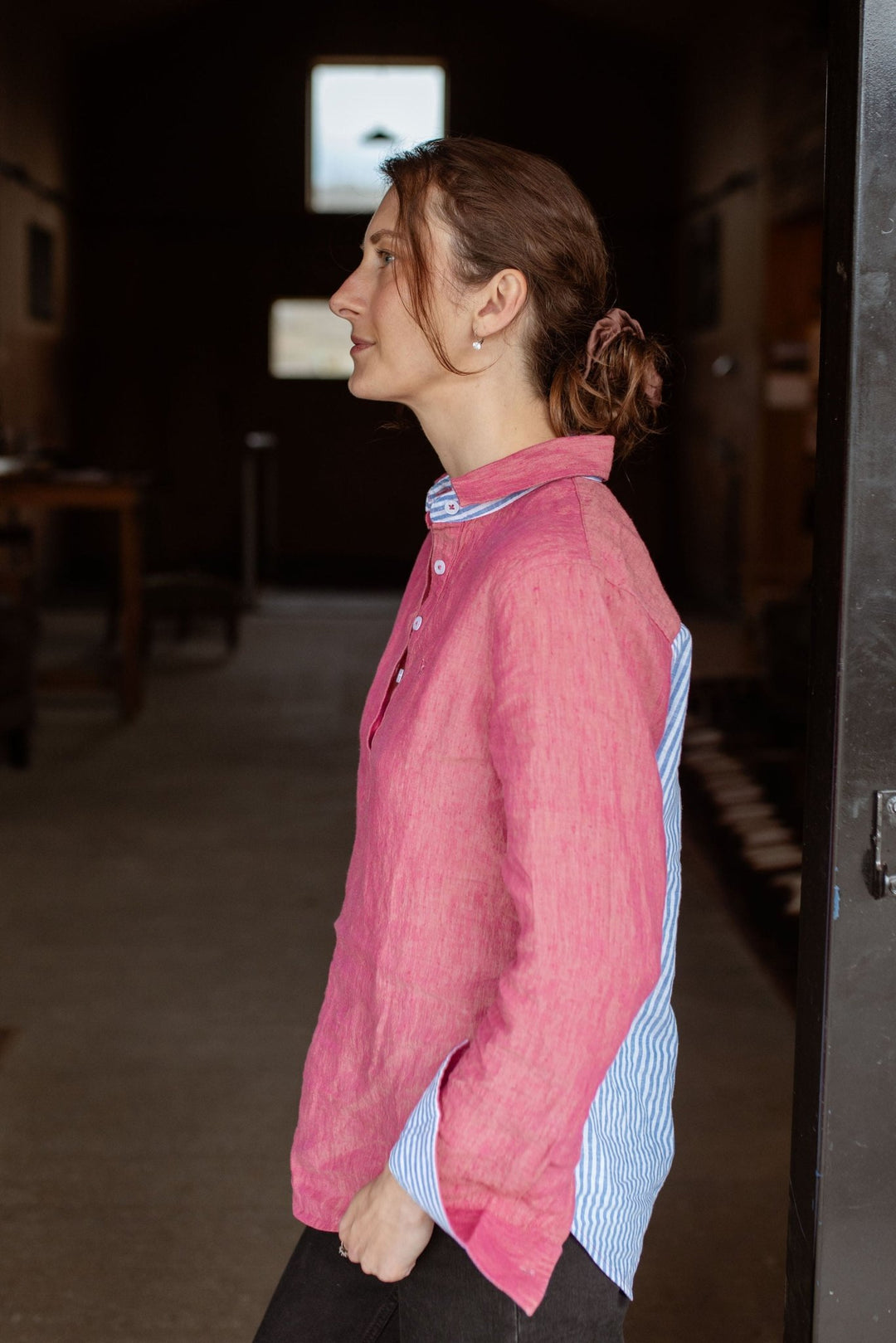 Fleur Linen Shirt - H&S Heritage