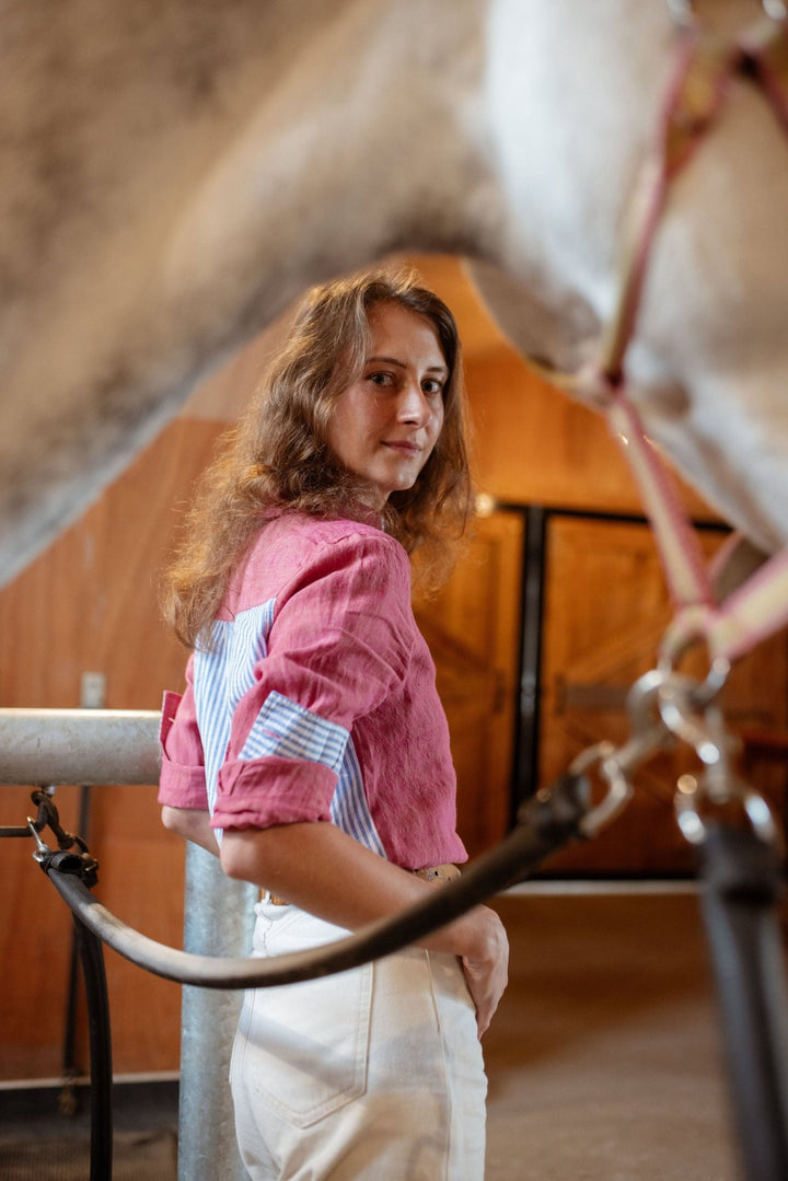 Fleur Linen Shirt - H&S Heritage