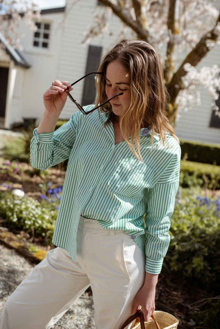 Florence Oversized Cotton Shirt - H&S Heritage