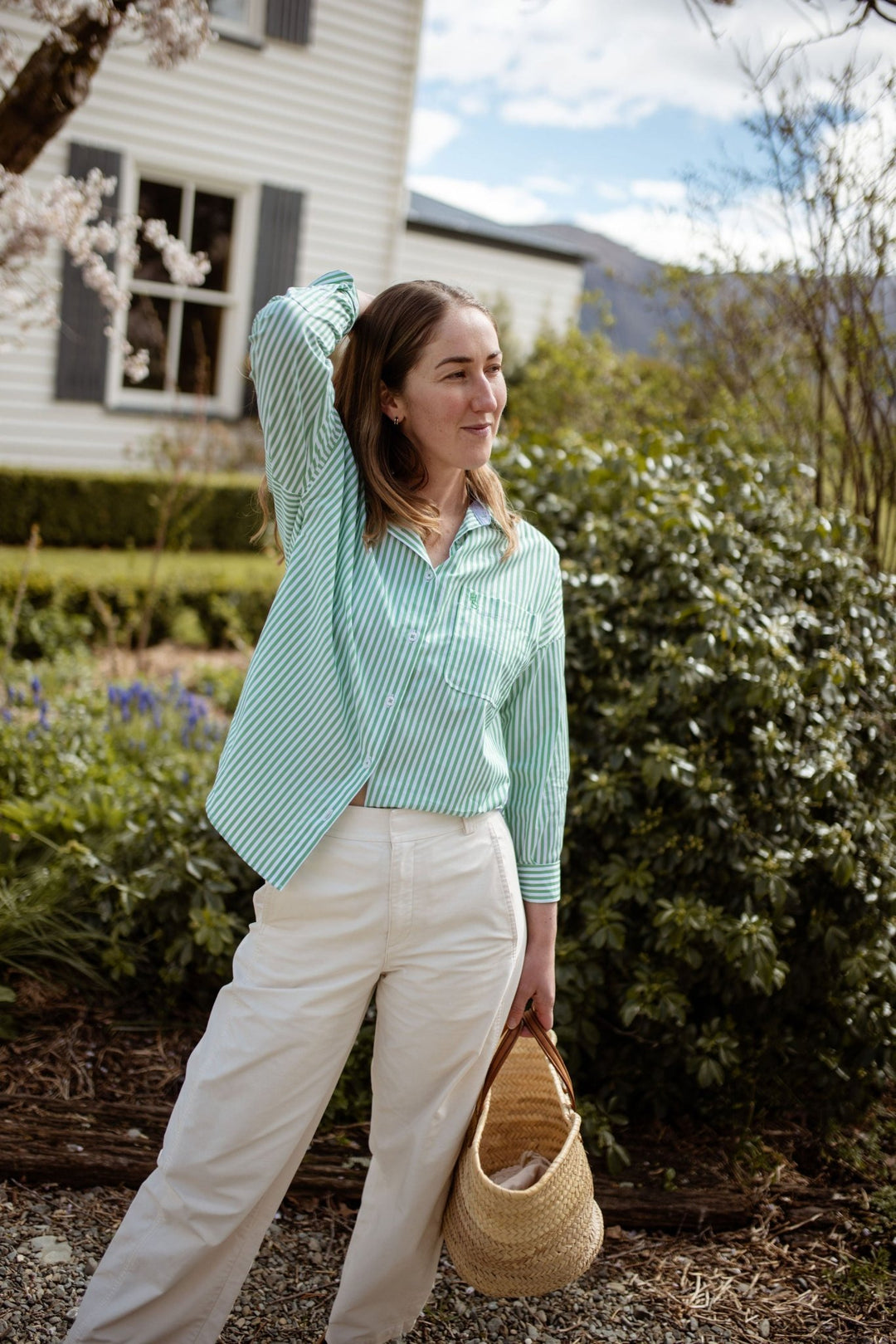 Florence Oversized Cotton Shirt - H&S Heritage