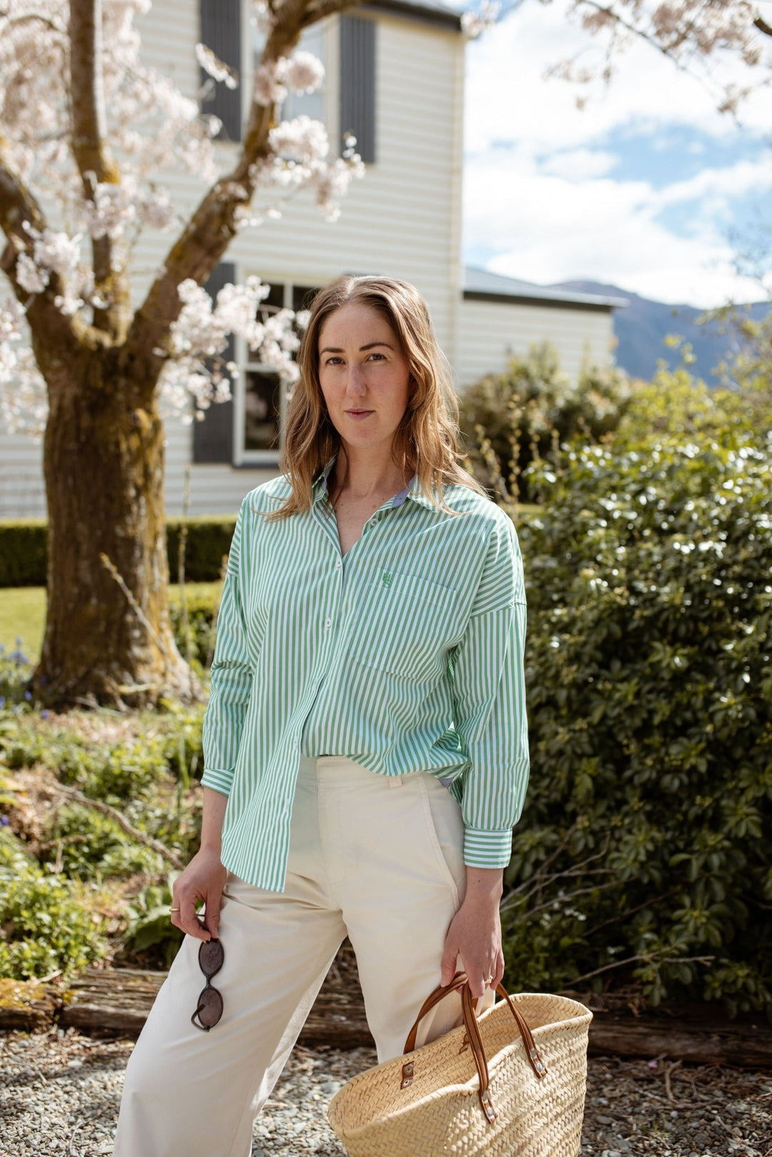 Florence Oversized Cotton Shirt - H&S Heritage