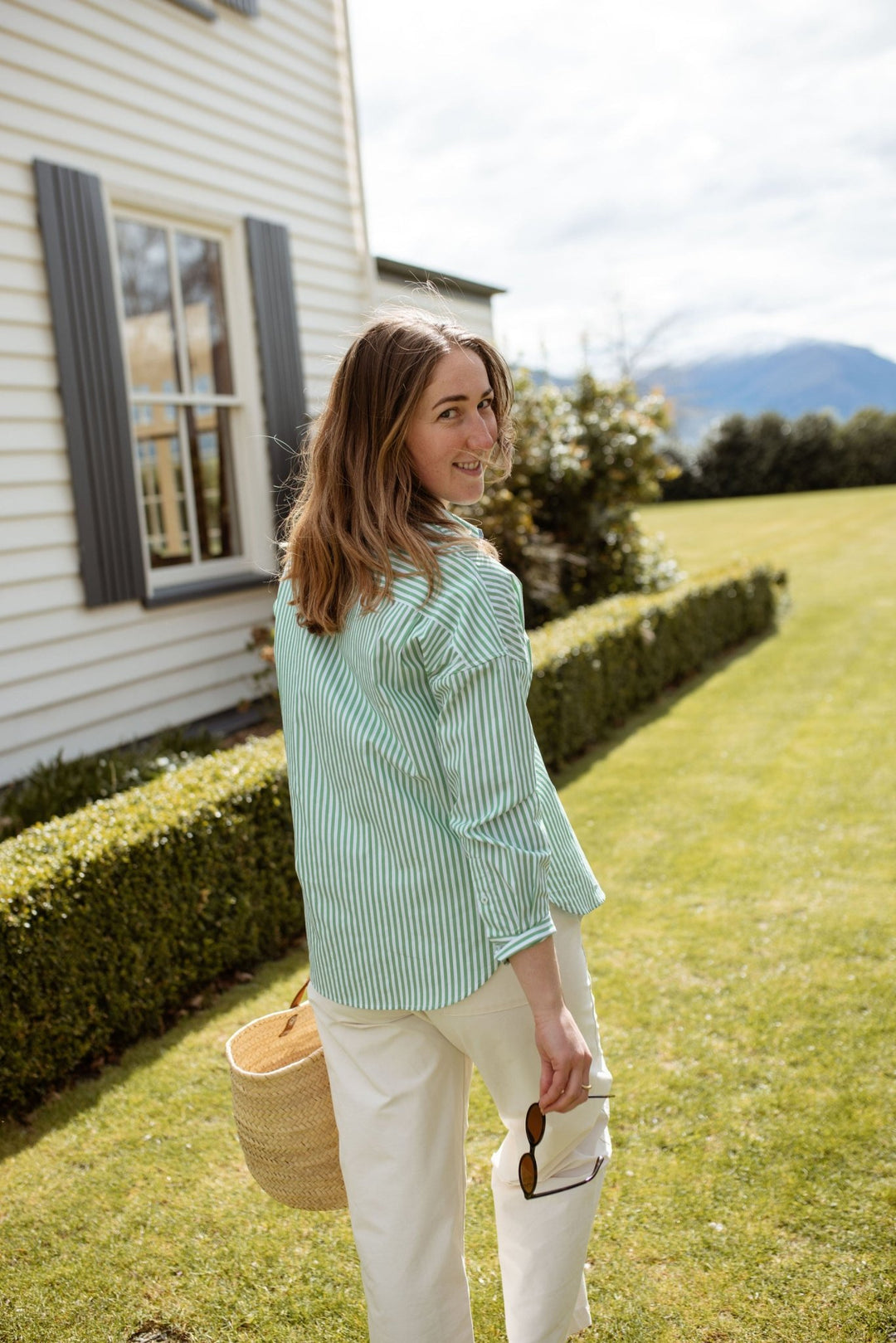 Florence Oversized Cotton Shirt - H&S Heritage