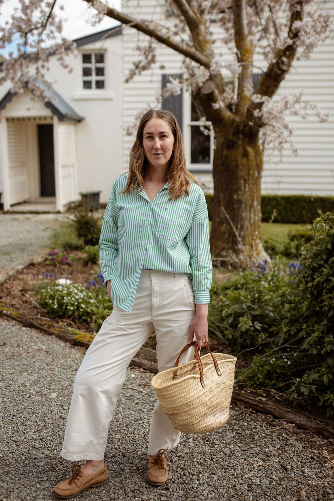 Florence Oversized Cotton Shirt - H&S Heritage