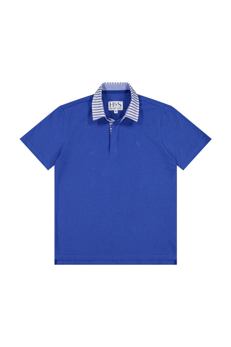 Freddie Polo in French Blue - H&S Heritage
