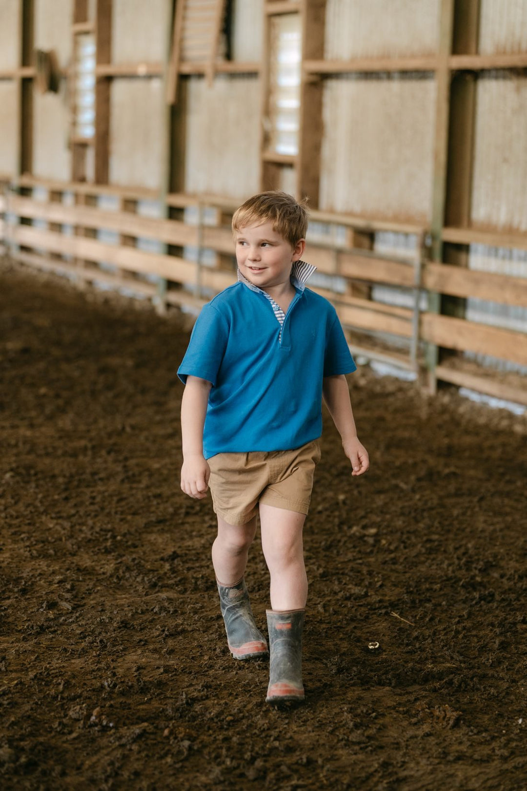 Freddie Polo in French Blue - H&S Heritage
