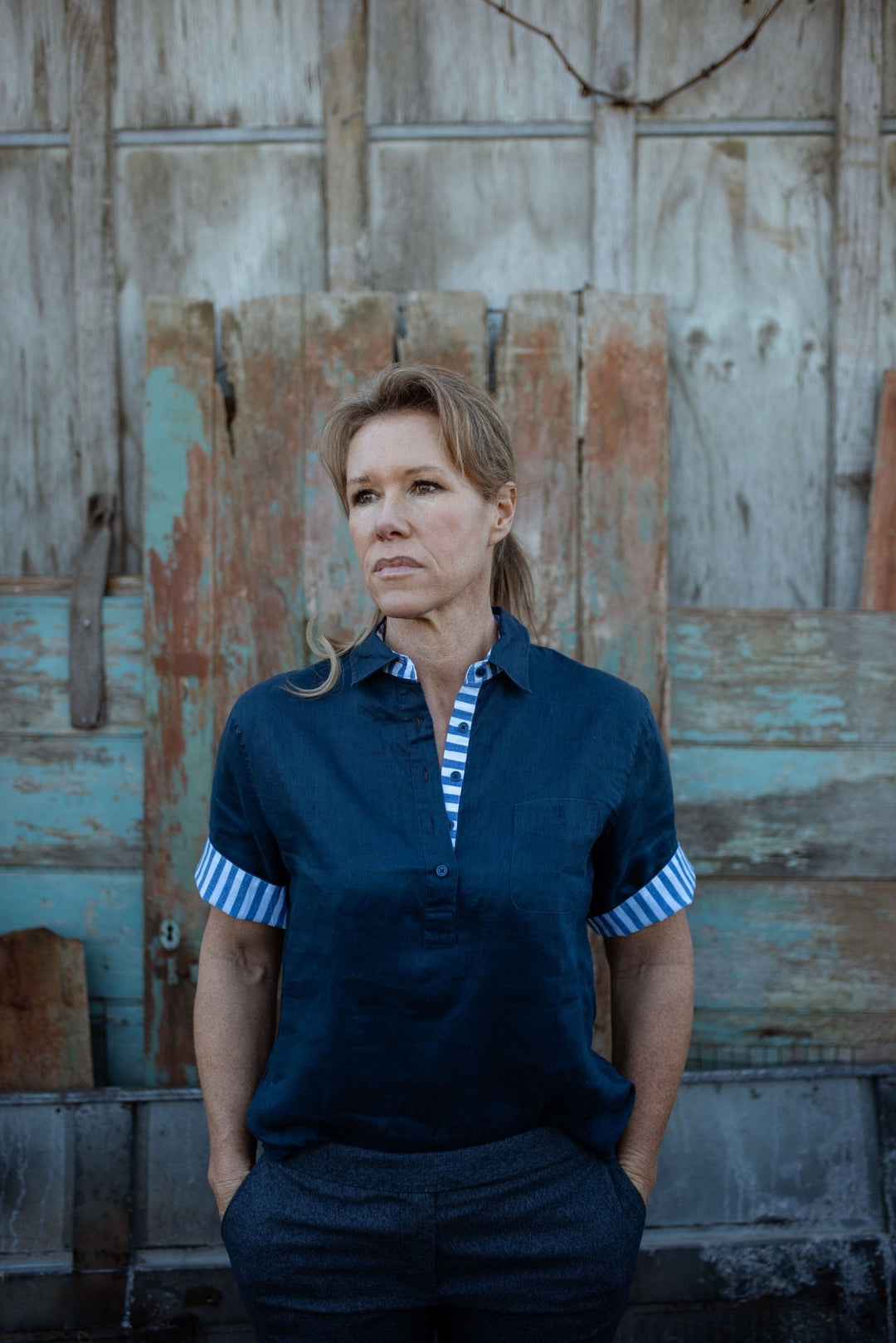 Georgia Linen Shirt - H&S Heritage