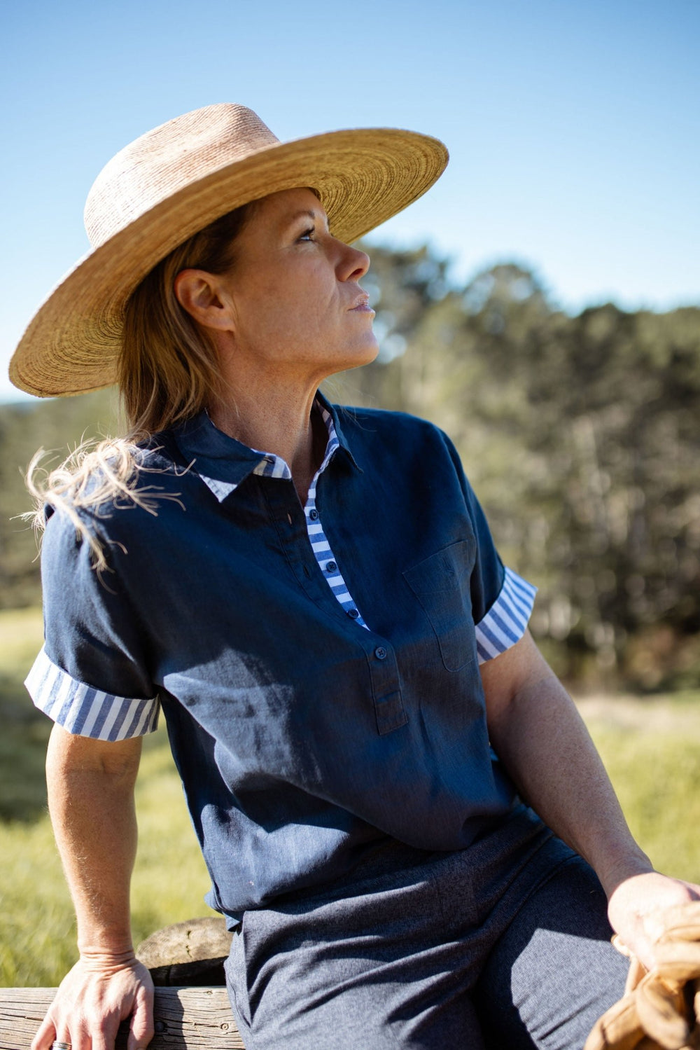 Georgia Linen Shirt - H&S Heritage