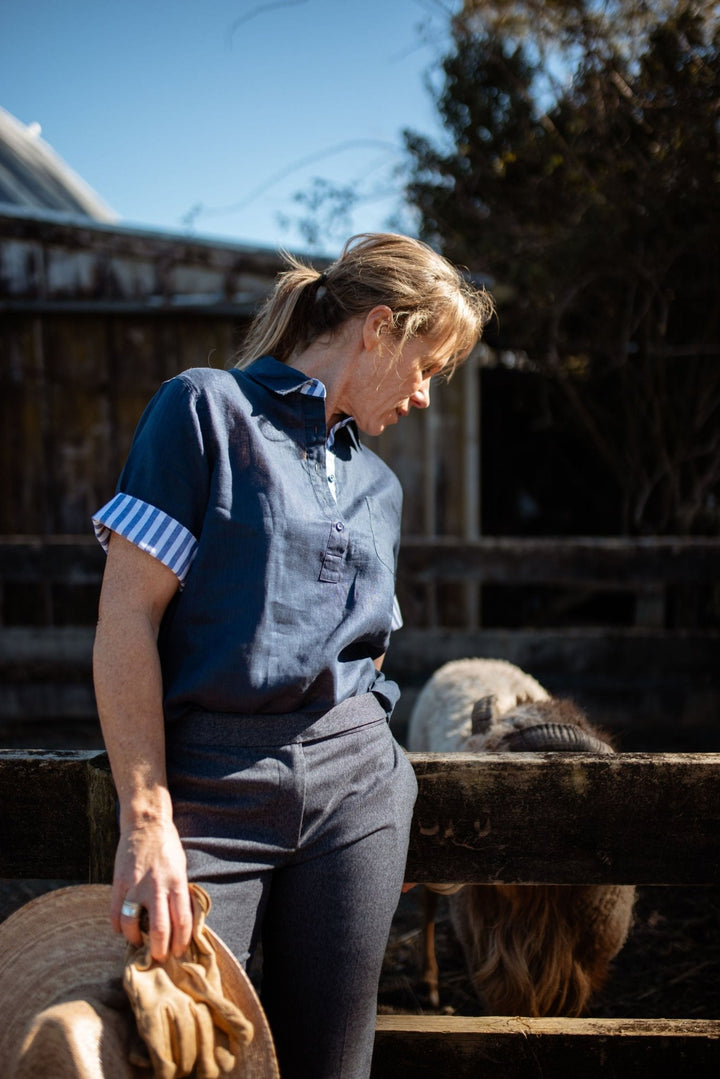 Georgia Linen Shirt - H&S Heritage