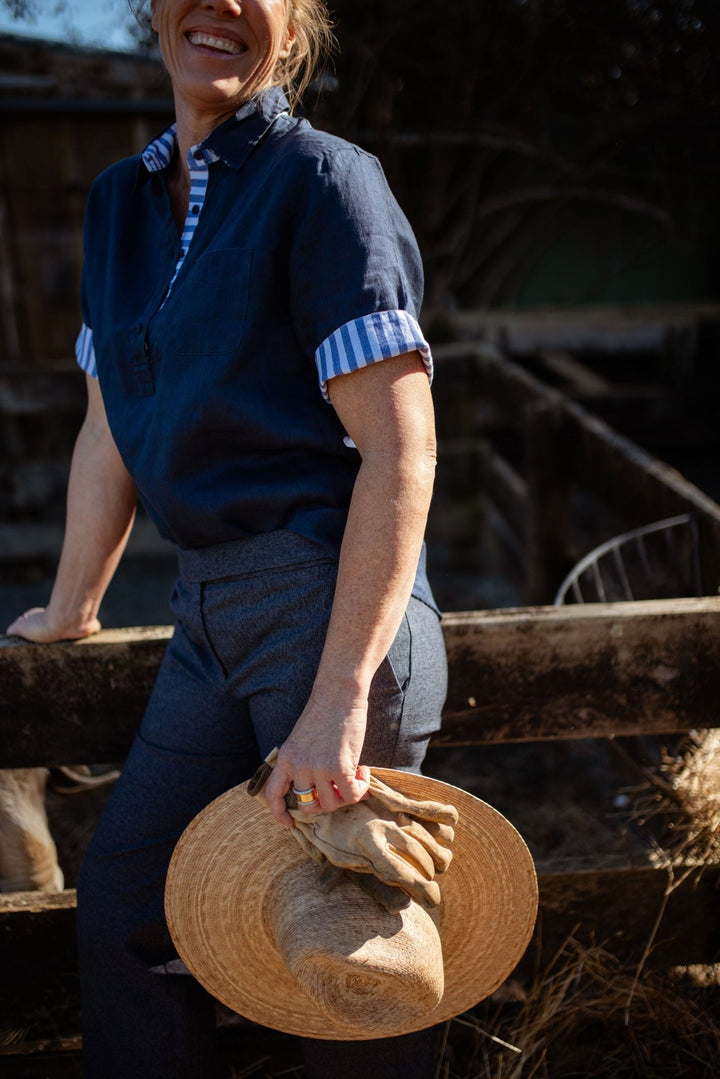 Georgia Linen Shirt - H&S Heritage