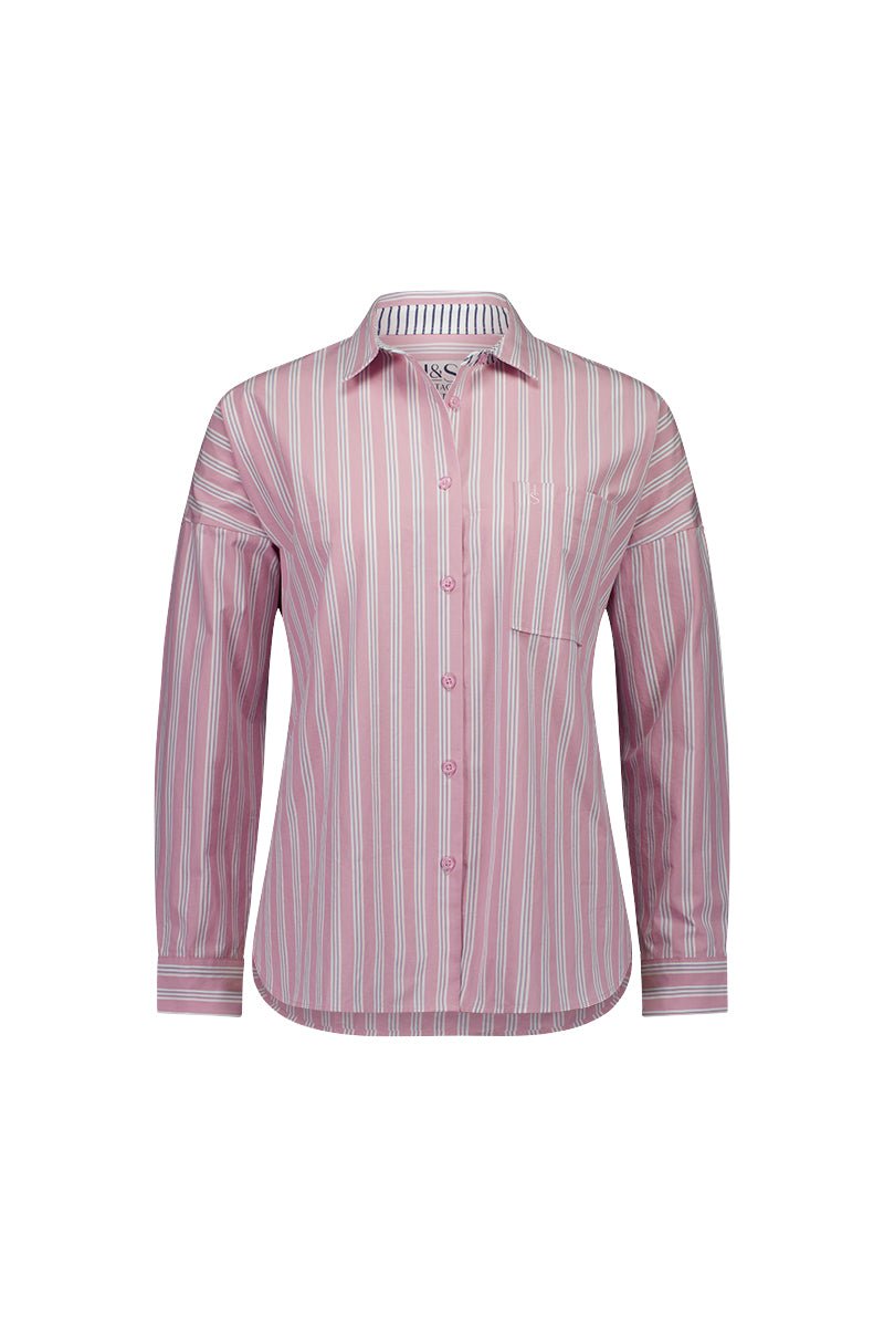 Gertrude Oversized Cotton Shirt - H&S Heritage