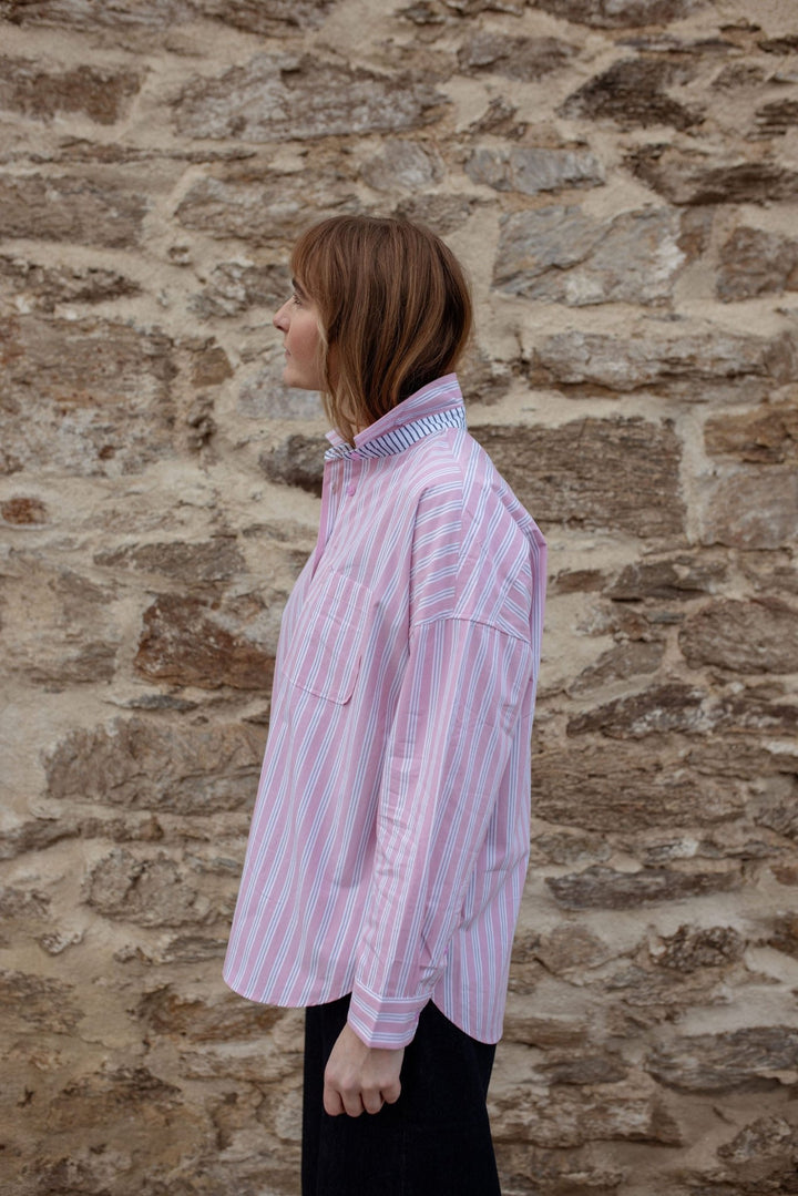 Gertrude Oversized Cotton Shirt - H&S Heritage
