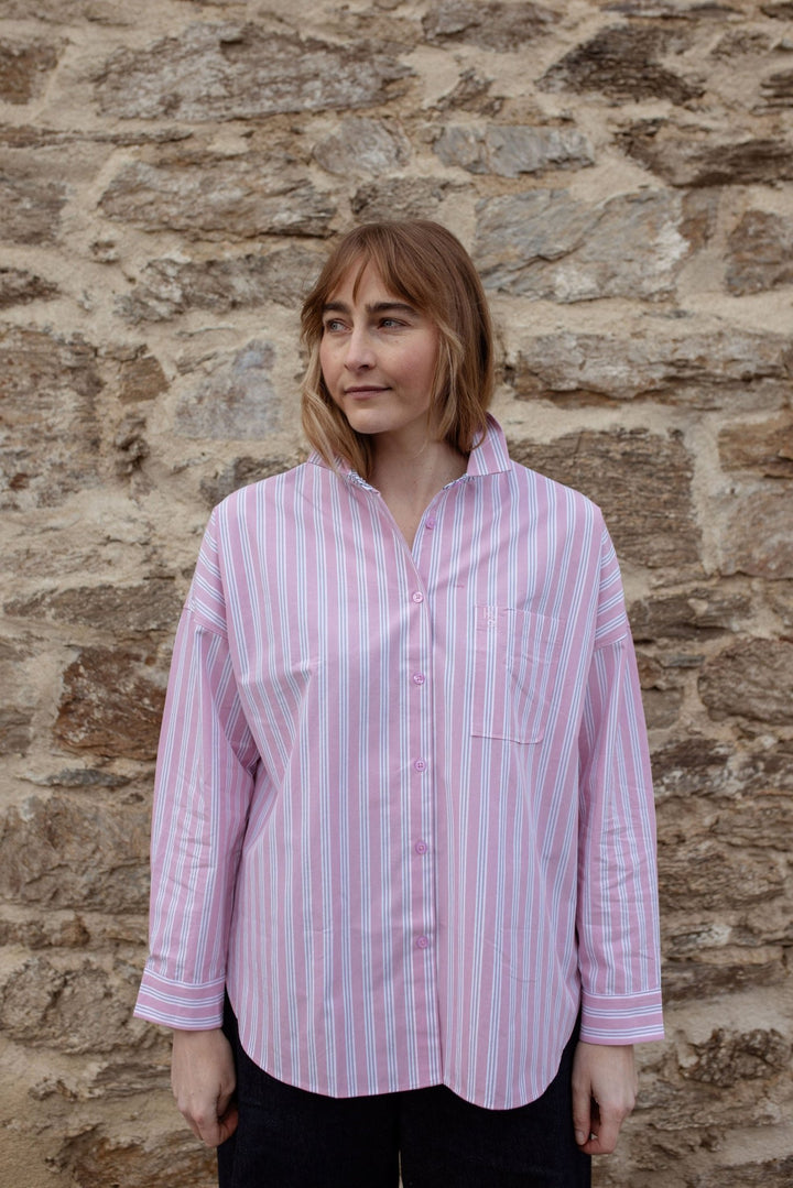 Gertrude Oversized Cotton Shirt - H&S Heritage