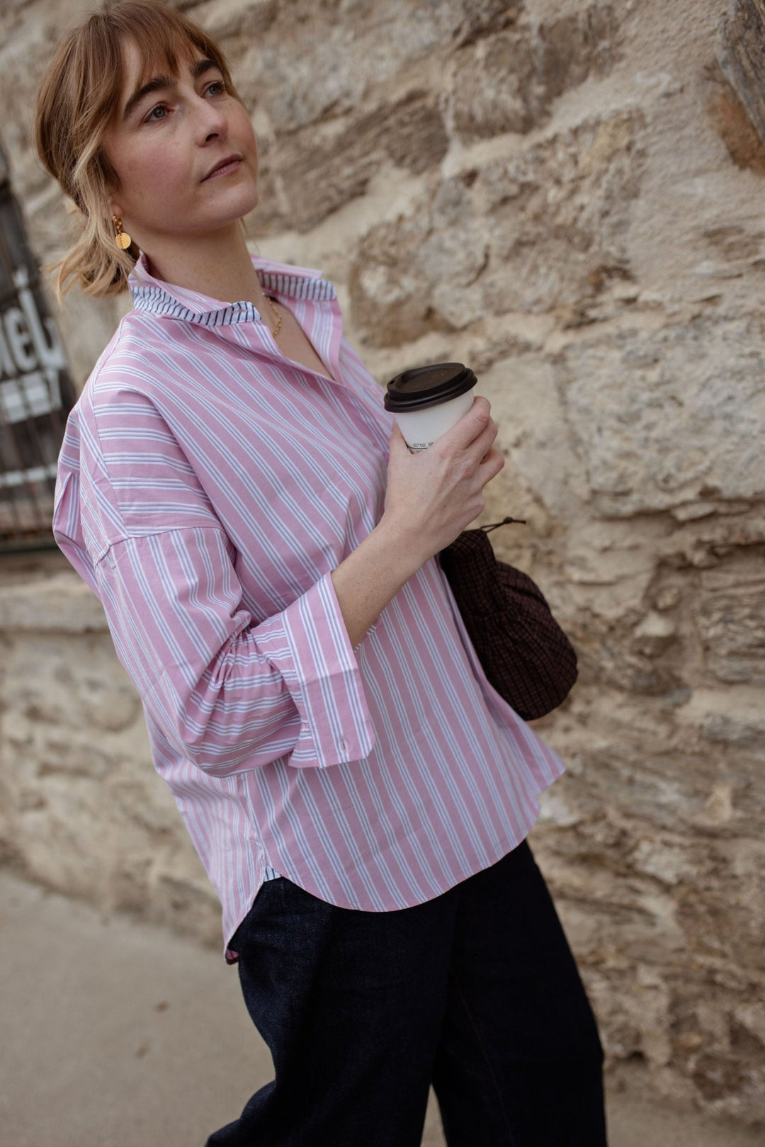 Gertrude Oversized Cotton Shirt - H&S Heritage