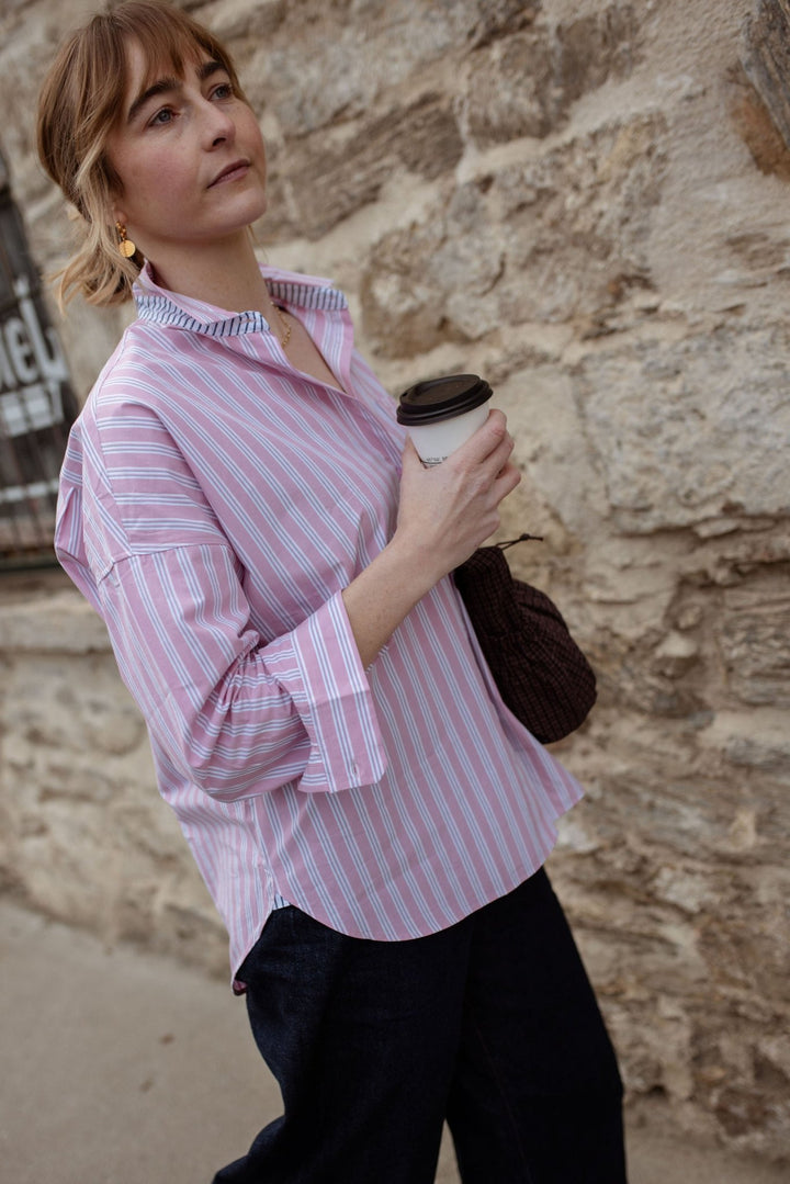 Gertrude Oversized Cotton Shirt - H&S Heritage