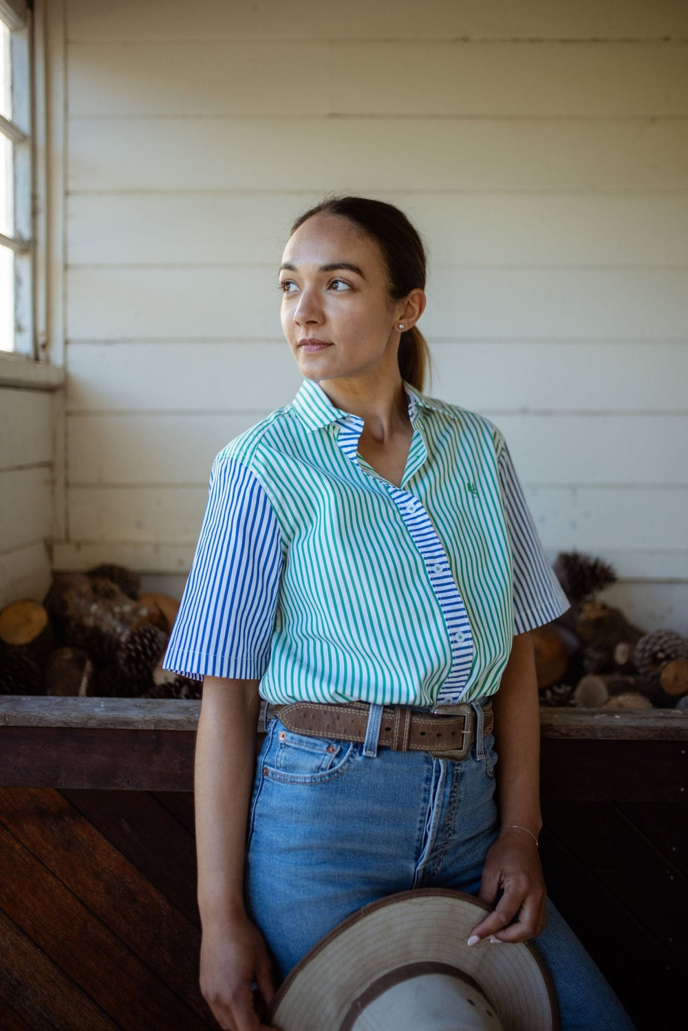 Ginny Cotton Shirt - H&S Heritage