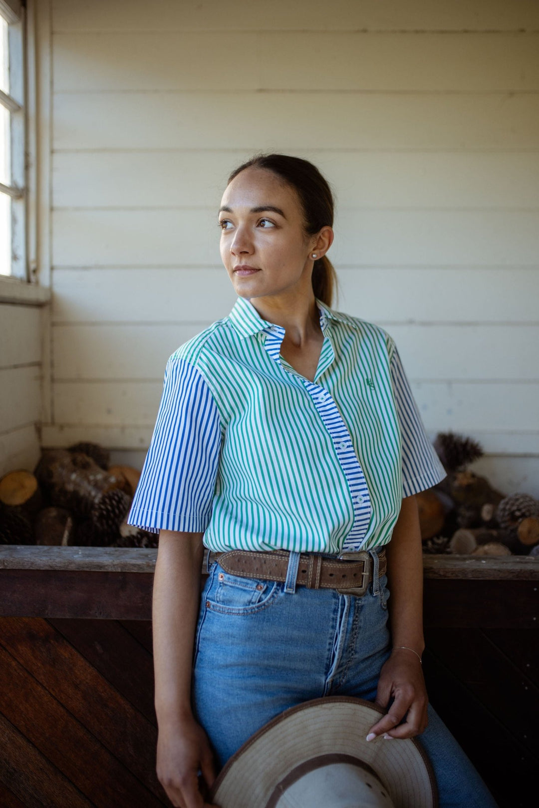Ginny Cotton Shirt - H&S Heritage