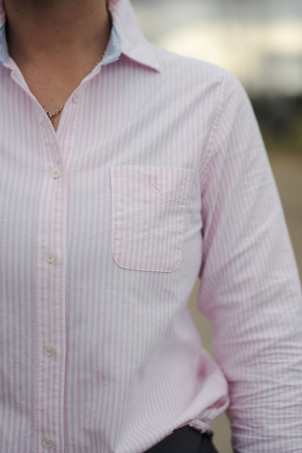 Grace Oxford Cotton Shirt - H&S Heritage