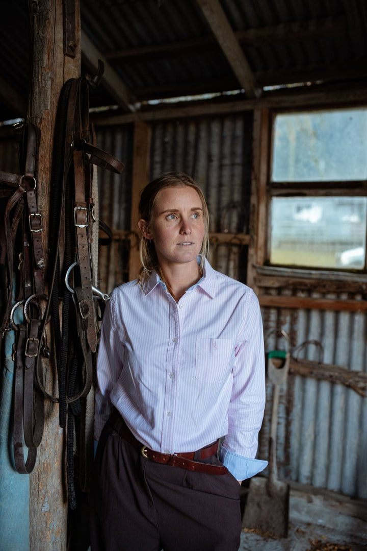 Grace Oxford Cotton Shirt - H&S Heritage