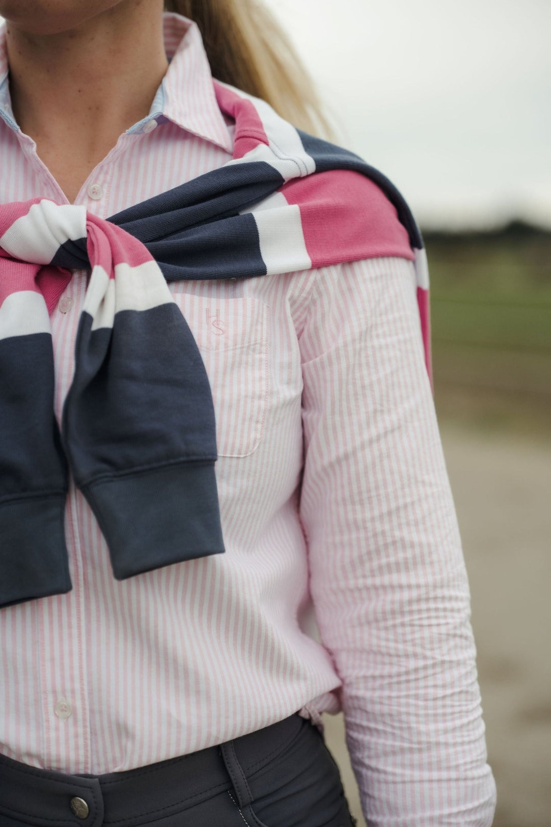 Grace Oxford Cotton Shirt - H&S Heritage