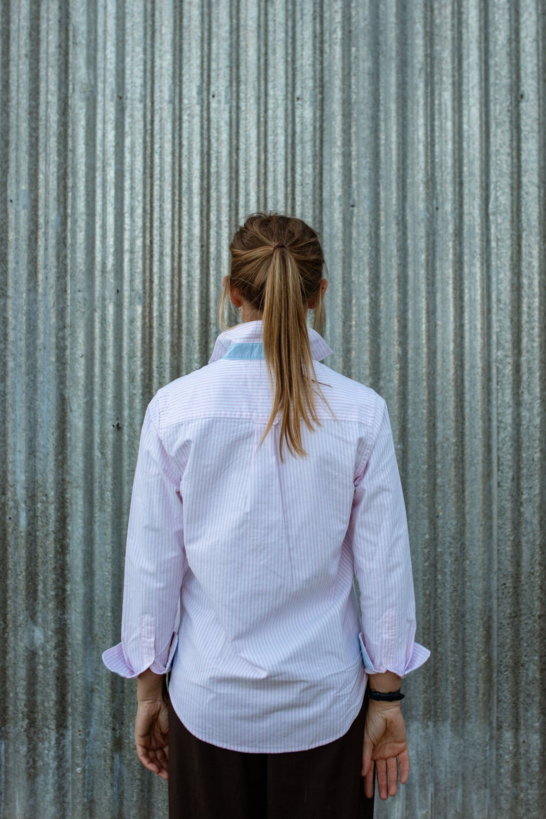 Grace Oxford Cotton Shirt - H&S Heritage