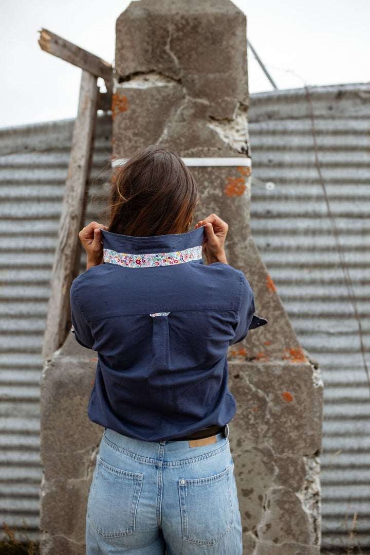 Hannah Linen Cotton Blend Shirt - H&S Heritage