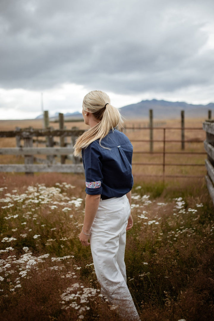 Hannah Linen Cotton Blend Shirt - H&S Heritage