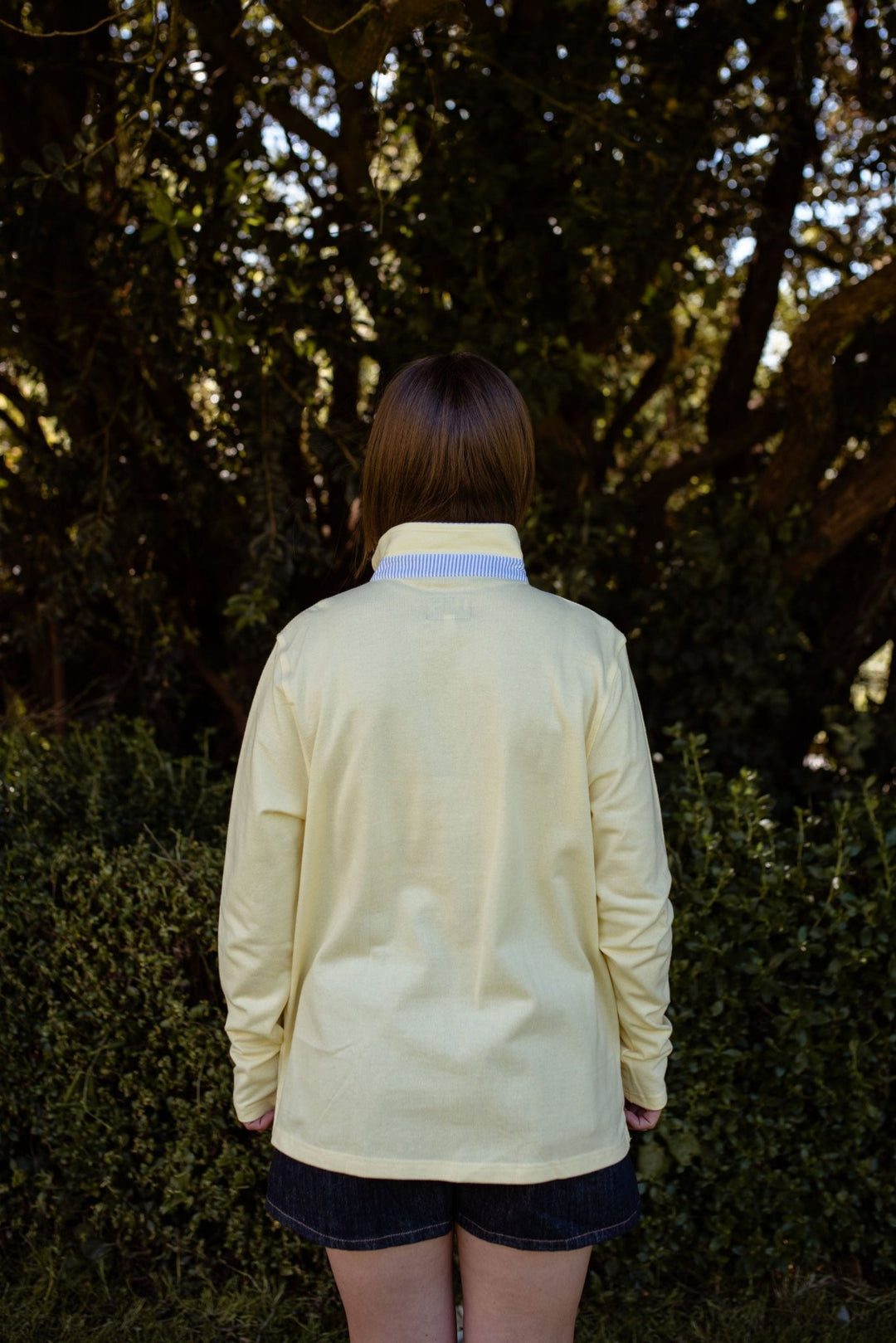 Harriet Polo in Butter - H&S Heritage