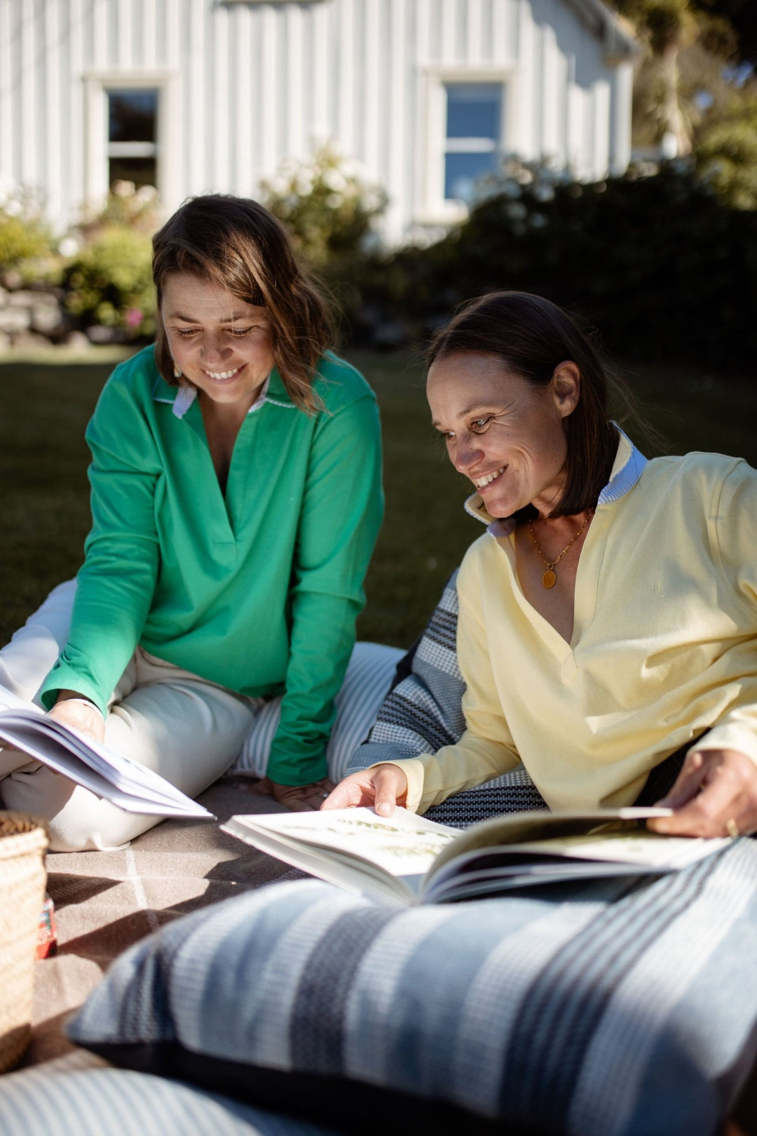 Harriet Polo in Butter - H&S Heritage