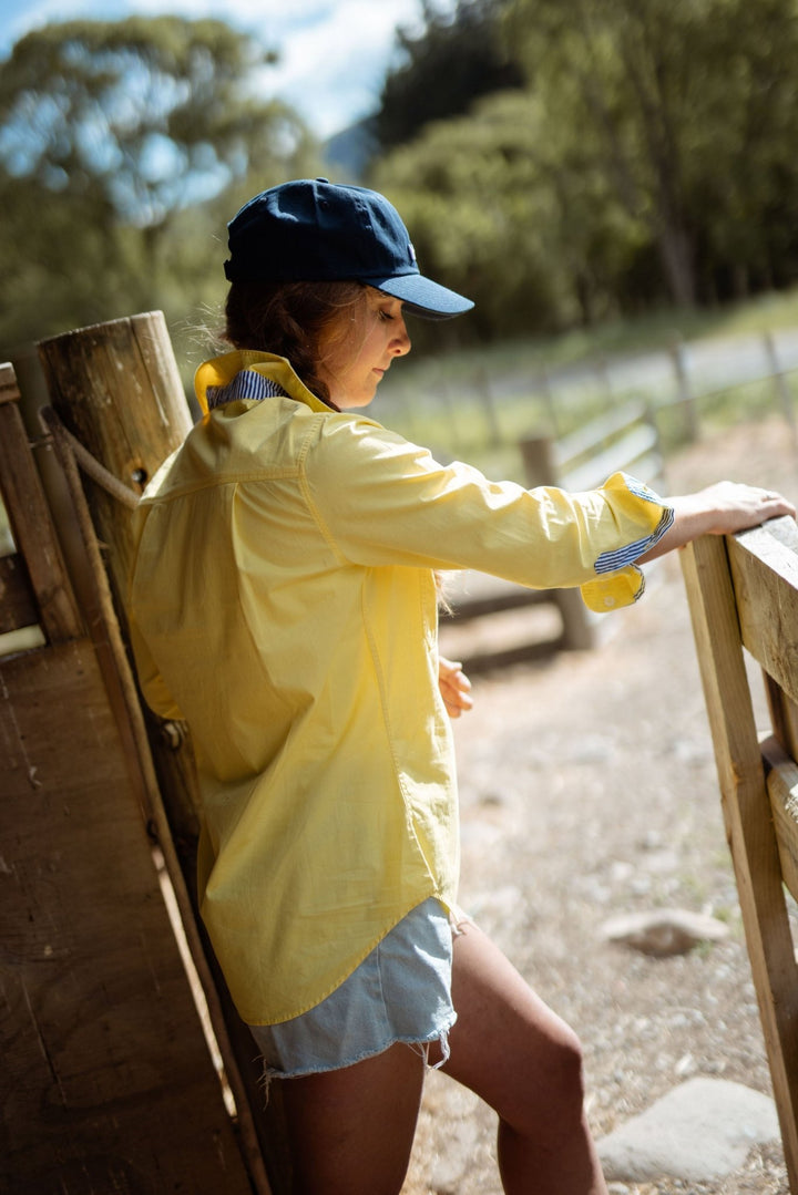Heidi Workshirt in Yellow - H&S Heritage