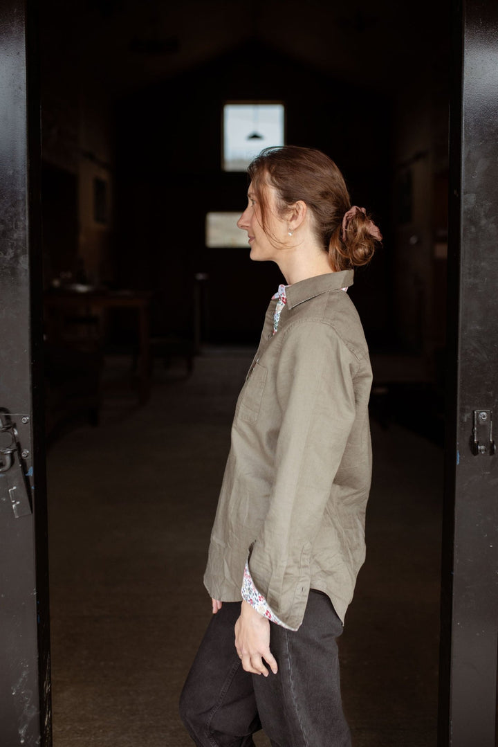 Jenna Linen Cotton Blend Shirt - H&S Heritage