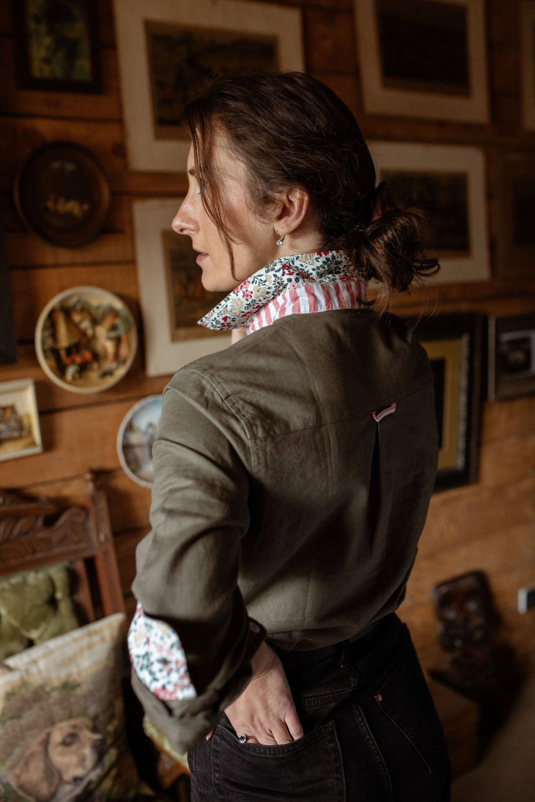 Jenna Linen Cotton Blend Shirt - H&S Heritage