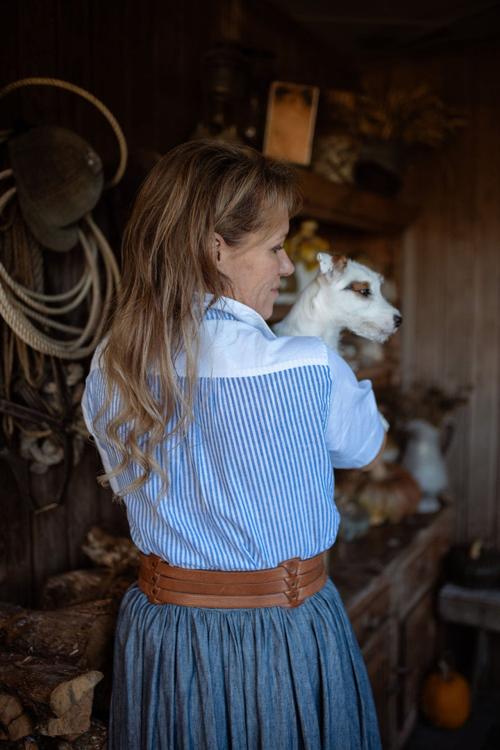 Jules Linen Cotton Blend Shirt - H&S Heritage