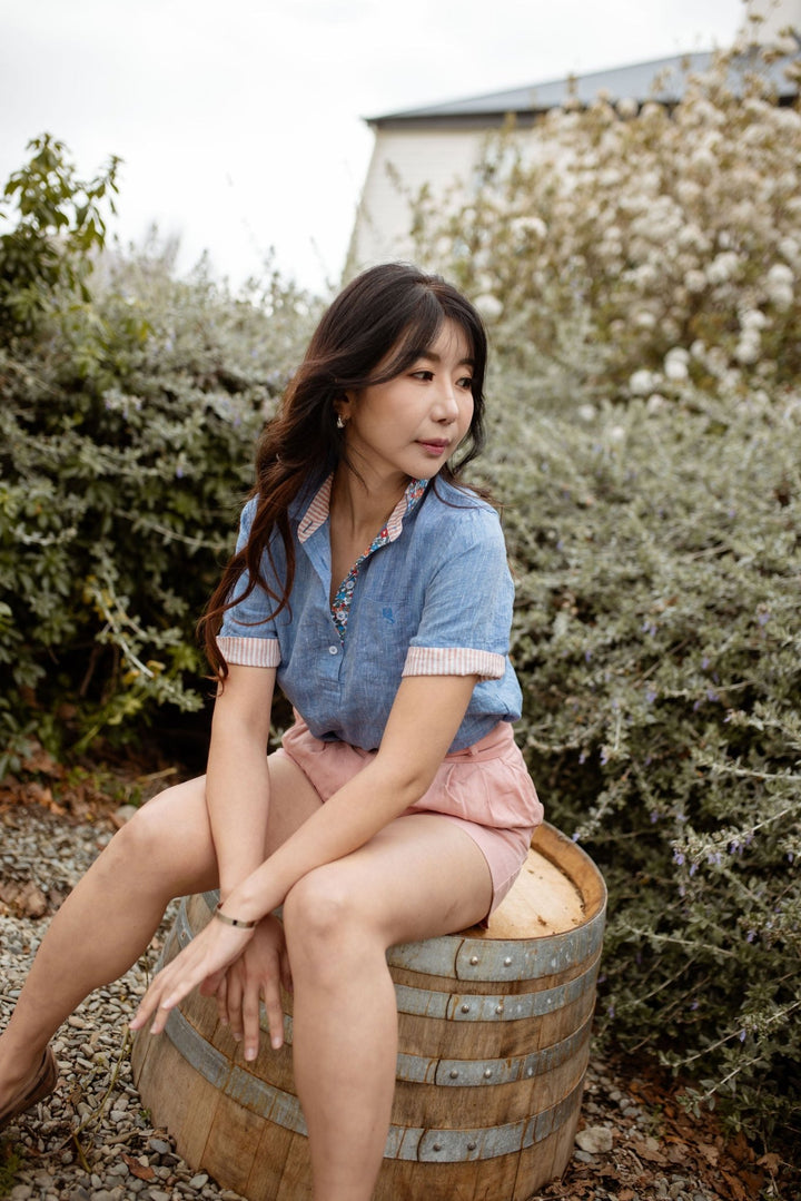 Juliana Linen Shirt - H&S Heritage