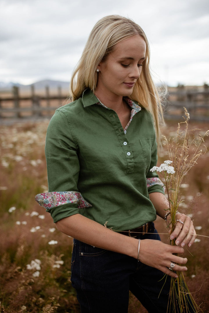 Juliet Linen Shirt - H&S Heritage