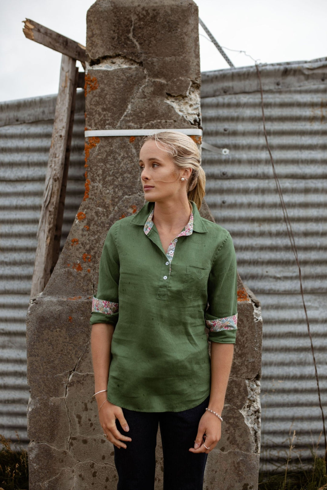 Juliet Linen Shirt - H&S Heritage