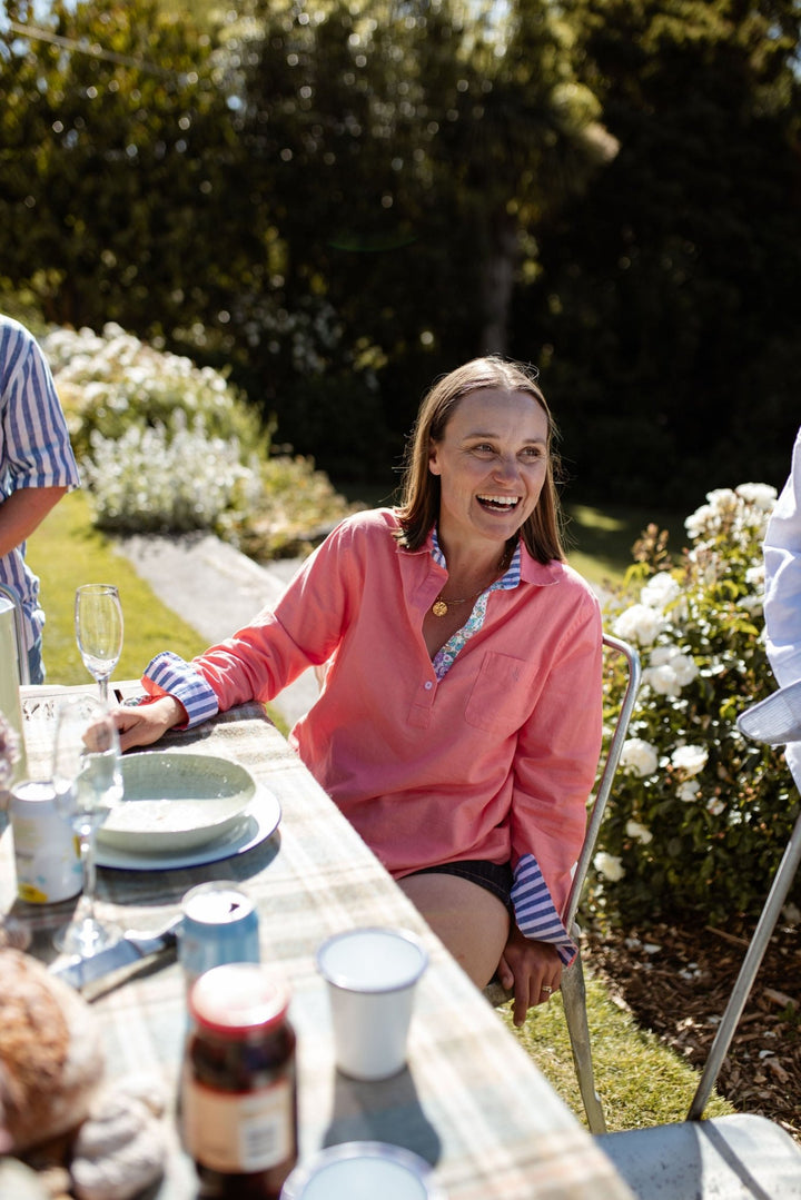 Lou Linen Cotton Blend Shirt - H&S Heritage
