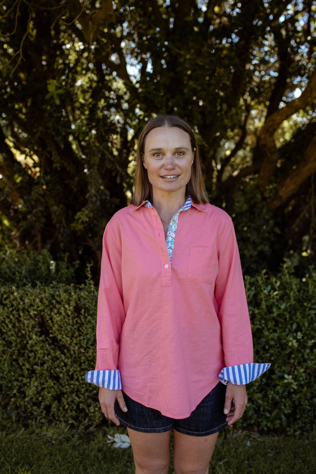 Lou Linen Cotton Blend Shirt - H&S Heritage