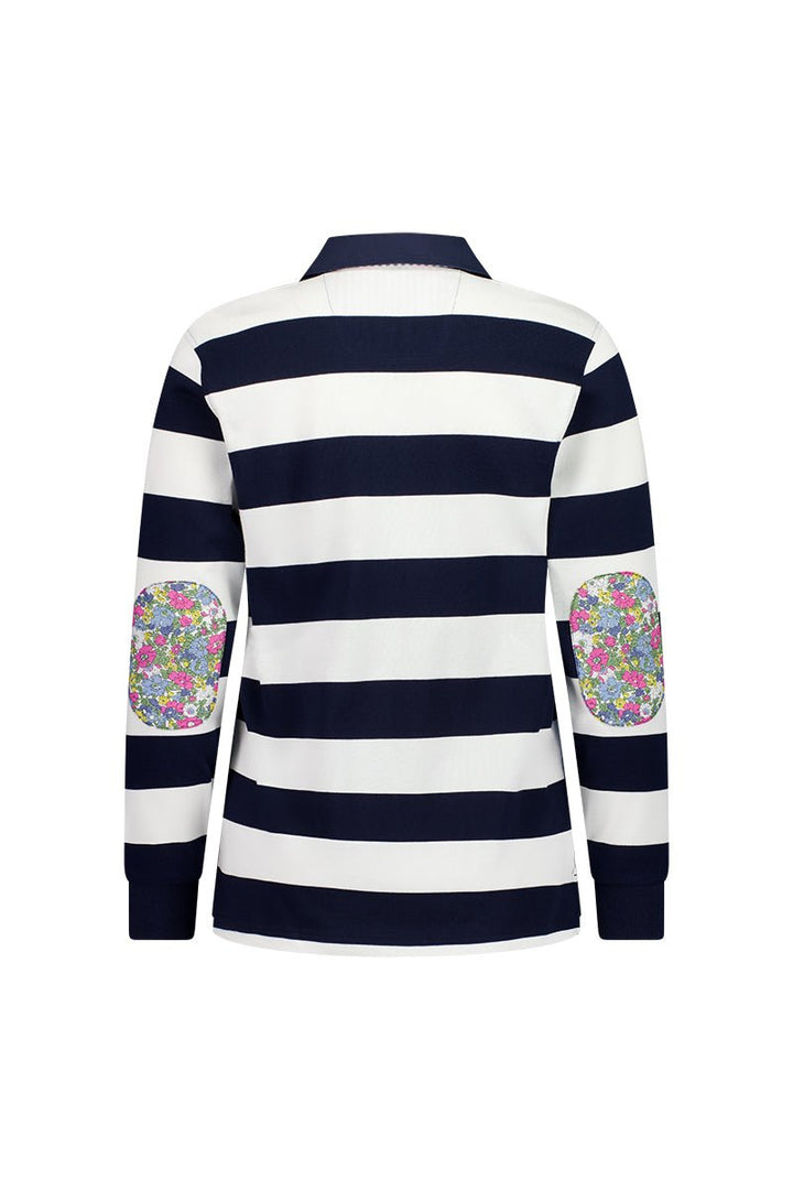 Lucy Rugby in Navy and White Stripe - H&S Heritage