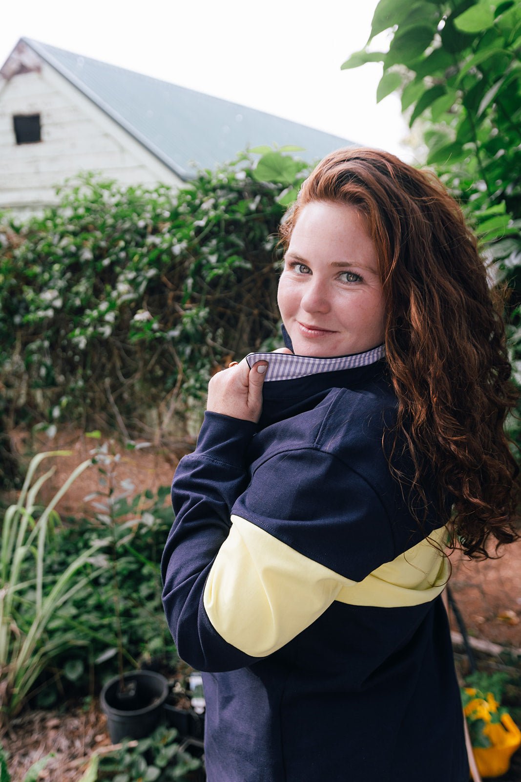 Lucy Rugby in Navy and Yellow - H&S Heritage