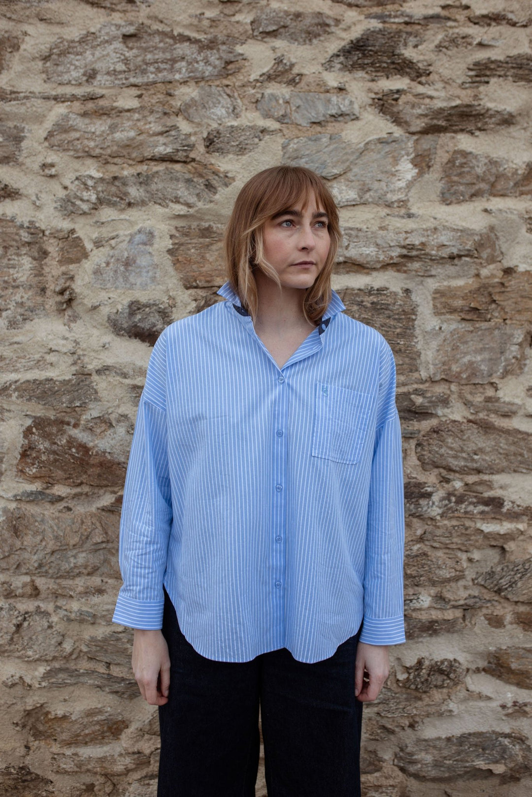 Mabel Oversized Cotton Shirt - H&S Heritage
