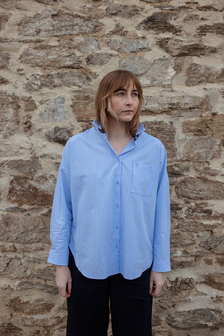 Mabel Oversized Cotton Shirt - H&S Heritage