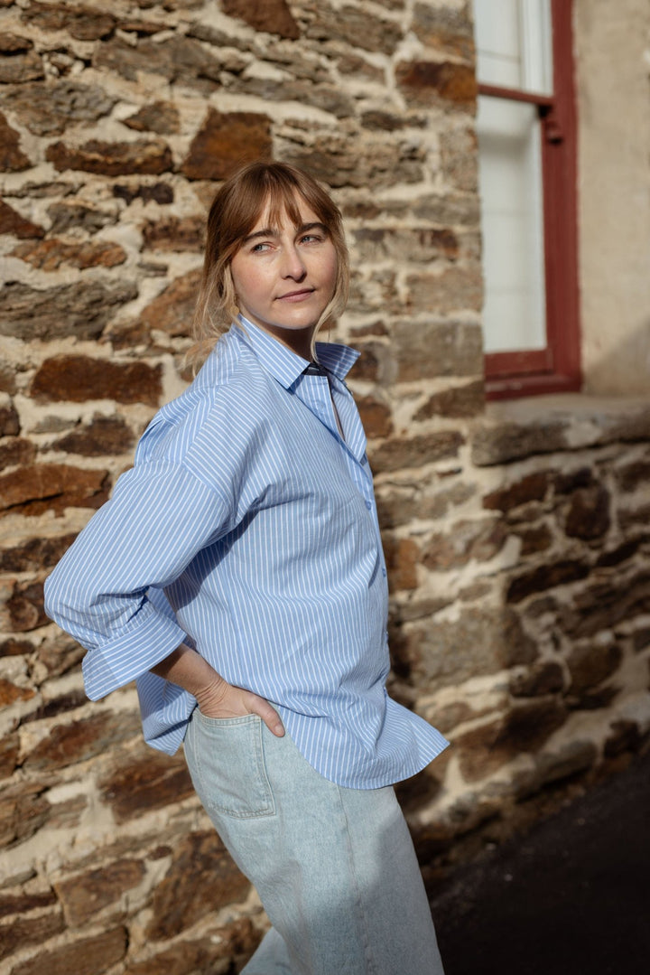 Mabel Oversized Cotton Shirt - H&S Heritage