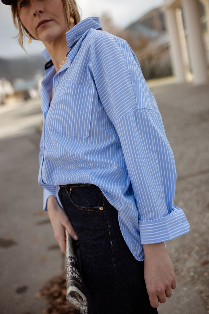 Mabel Oversized Cotton Shirt - H&S Heritage