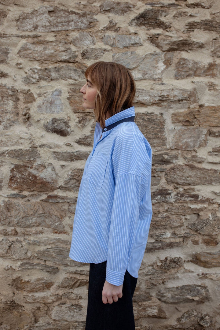 Mabel Oversized Cotton Shirt - H&S Heritage