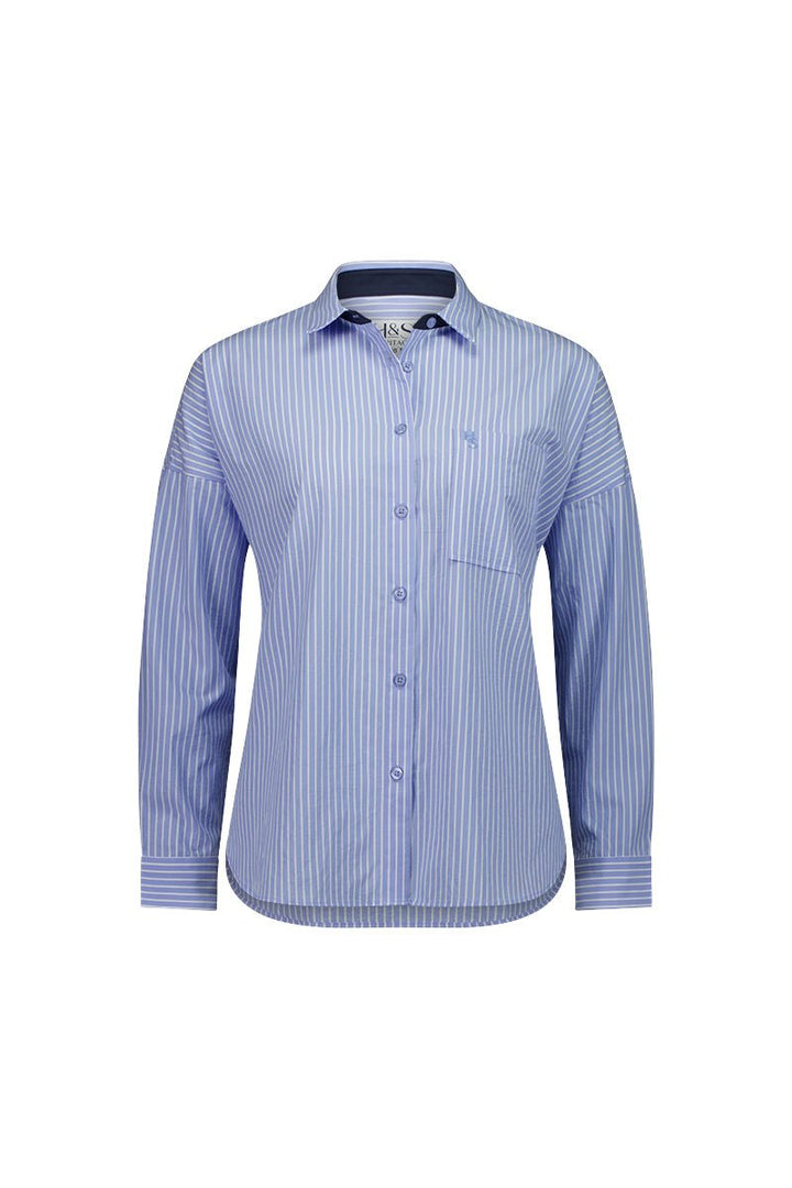 Mabel Oversized Cotton Shirt - H&S Heritage